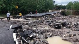 DAMPAK BENCANA BANJIR DI KLAYAR KEDUNGPOH